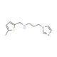 (3-Imidazol-1-yl-propyl)-(5-methyl-thiophen-2-ylmethyl)-amine - chemical structure image
