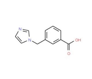 3-Imidazol-1-ylmethyl-benzoic acid - chemical structure image