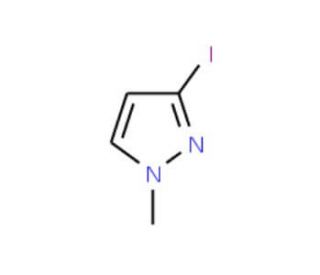 3-Iodo-1-methyl-1H-pyrazole (CAS 92525-10-5) - chemical structure image
