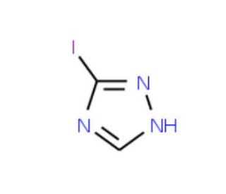 3-iodo-1H-1,2,4-triazole (CAS 7411-20-3) - chemical structure image