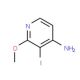 3-Iodo-2-methoxy-4-pyridinamine - chemical structure image