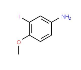 3-Iodo-4-methoxyaniline (CAS 74587-12-5) - chemical structure image