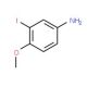 3-Iodo-4-methoxyaniline (CAS 74587-12-5) - chemical structure image