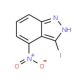 3-Iodo-4-nitro-1H-indazole (CAS 885521-22-2) - chemical structure image