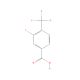 3-Iodo-4-(trifluoromethyl)benzoic acid (CAS 1034690-61-3) - chemical structure image