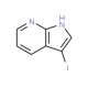 3-Iodo-7-azaindole (CAS 23616-57-1) - chemical structure image