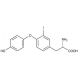 3-Iodo-L-thyronine 的分子结构, CAS编号: 10468-90-3 3-Iodo-L-thyronine (CAS 10468-90-3) - chemical structure image