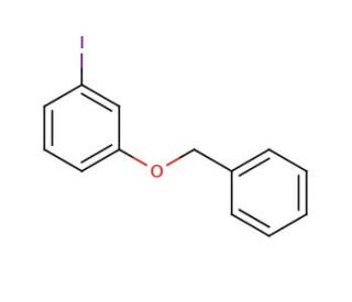 3-Iodobenzyloxybenzene (CAS 107623-21-2) - chemical structure image