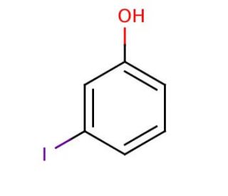 3-Iodophenol (CAS 626-02-8) - chemical structure image