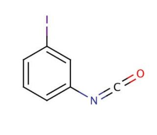 3-Iodophenyl isocyanate (CAS 23138-56-9) - chemical structure image