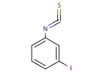 3-Iodophenyl isothiocyanate (CAS 3125-73-3) - chemical structure image