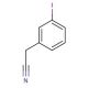 3-Iodophenylacetonitrile (CAS 130723-54-5) - chemical structure image