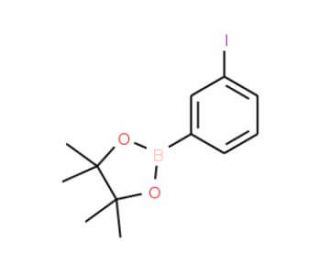 3-Iodophenylboronic acid pinacol ester (CAS 408492-28-4) - chemical structure image