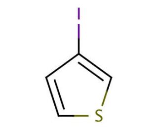 3-Iodothiophene (CAS 10486-61-0) - chemical structure image