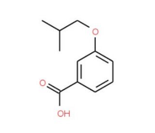 3-Isobutoxybenzoic acid (CAS 350997-58-9) - chemical structure image