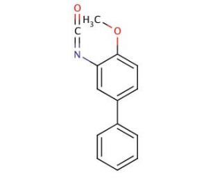 3-Isocyanato-4-methoxybiphenyl (CAS 480439-22-3) - chemical structure image
