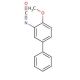 3-Isocyanato-4-methoxybiphenyl (CAS 480439-22-3) - chemical structure image