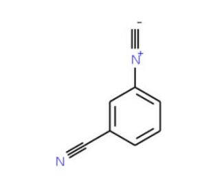 3-Isocyanobenzonitrile (CAS 216063-63-7) - chemical structure image