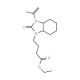 3-Isopropenyl-2-oxo-1-benzimidazolinebutyric Acid Ethyl Ester (CAS 116199-87-2) - chemical structure image