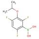 3-Isopropoxy-2,4,6-trifluorophenylboronic acid (CAS 871125-73-4) - chemical structure image