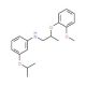 3-Isopropoxy-N-[2-(2-methoxyphenoxy)propyl]aniline - chemical structure image