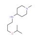 (3-Isopropoxy-propyl)-(1-methyl-piperidin-4-yl)-amine - chemical structure image