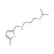 (3-Isopropoxy-propyl)-(5-methyl-furan-2-ylmethyl)-amine - chemical structure image