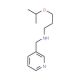 (3-Isopropoxy-propyl)-pyridin-3-ylmethyl-amine - chemical structure image