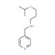 (3-Isopropoxy-propyl)-pyridin-4-ylmethyl-amine - chemical structure image