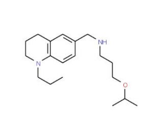 (3-Isopropoxypropyl)[(1-propyl-1,2,3,4-tetrahydroquinolin-6-yl)methyl]amine - chemical structure image