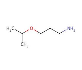 3-Isopropoxypropylamine (CAS 2906-12-9) - chemical structure image