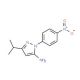 3-Isopropyl-1-(4-nitrophenyl)-1H-pyrazol-5-amine - chemical structure image