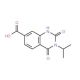 3-isopropyl-2,4-dioxo-1,2,3,4-tetrahydroquinazoline-7-carboxylic acid - chemical structure image
