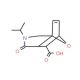 3-Isopropyl-4-oxo-10-oxa-3-aza-tricyclo[5.2.1.0*1,5*]dec-8-ene-6-carboxylic acid (CAS 436811-01-7) - chemical structure image