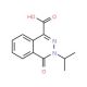 3-Isopropyl-4-oxo-3,4-dihydro-phthalazine-1-carboxylic acid - chemical structure image
