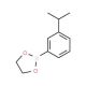 3-Isopropylbenzeneboronic acid ethylene glycol ester (CAS 374537-96-9) - chemical structure image