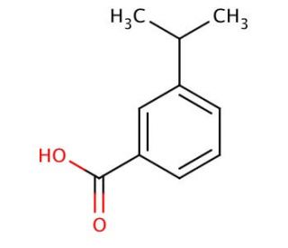 3-Isopropylbenzoic acid (CAS 5651-47-8) - chemical structure image
