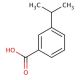 3-Isopropylbenzoic acid (CAS 5651-47-8) - chemical structure image