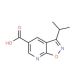 3-isopropylisoxazolo[5,4-b]pyridine-5-carboxylic acid - chemical structure image