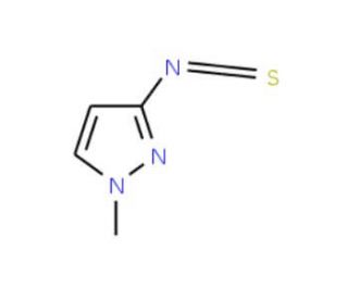 3-Isothiocyanato-1-methyl-1H-pyrazole - chemical structure image