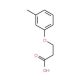 3-m-Tolyloxy-propionic acid (CAS 25173-36-8) - chemical structure image