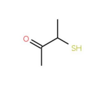 3-Mercapto-2-butanone (CAS 40789-98-8) - chemical structure image