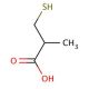 3-Mercapto-2-Methylpropanoic Acid 的分子结构, CAS编号: 26473-47-2 3-Mercapto-2-Methylpropanoic Acid (CAS 26473-47-2) - chemical structure image