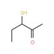 3-Mercapto-2-pentanone (CAS 67633-97-0) - chemical structure image
