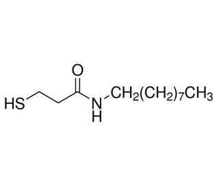 3-Mercapto-N-nonylpropionamide (CAS 228716-16-3) - chemical structure image