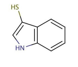 3-Mercaptoindole (CAS 480-94-4) - chemical structure image