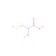 3-Mercaptolactic Acid (CAS 2614-83-7) - chemical structure image