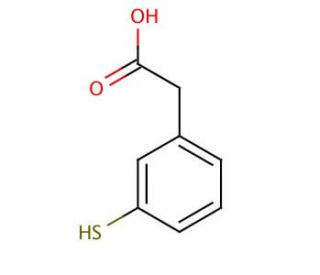 3-Mercaptophenylacetic Acid (CAS 63271-86-3) - chemical structure image