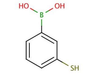 3-Mercaptophenylboronic acid (CAS 352526-01-3) - chemical structure image