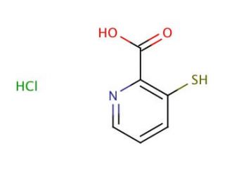 3-Mercaptopicolinic Acid, Hydrochloride (CAS 320386-54-7) - chemical structure image